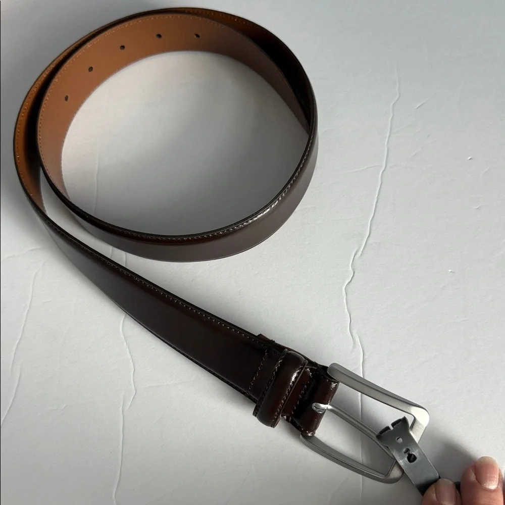 Bruno Magli Dante Leather Belt New